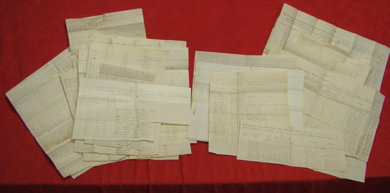 Lists and Lists of the Soldiers of the Company and Their Status